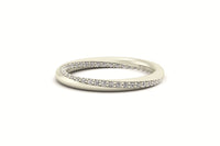 Twist Pavé Diamond Band