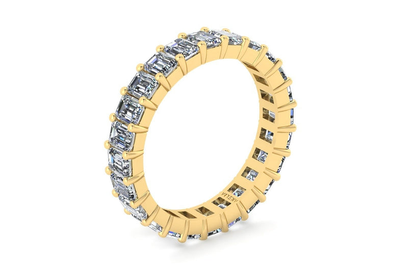 Emerald Gallery Shared Prong Band