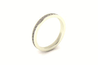 Classic 1.5mm Round Diamond Channel Set Band