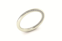 Twist Pavé Diamond Band