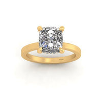 Classic Cushion Gallery Engagement Ring