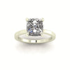 Classic Cushion Solitaire Engagement Ring