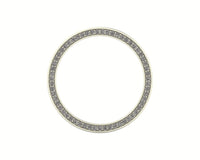 Concave 7mm Pave Band