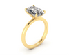 Classic Oval Solitaire Engagement Ring