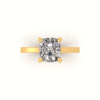 Classic Cushion Gallery Engagement Ring