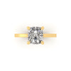 Classic Cushion Solitaire Engagement Ring