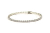 4Ct 2.8mm 3 Prong Tennis Bracelet