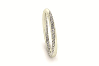 Twist Pavé Diamond Band
