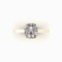 Classic Cushion Gallery Engagement Ring