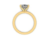 Classic Cushion Gallery Engagement Ring