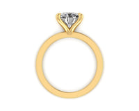 Classic Cushion Solitaire Engagement Ring