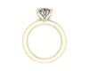 Classic Cushion Solitaire Engagement Ring