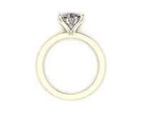 Classic Cushion Solitaire Engagement Ring