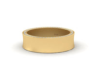 Concave 7mm Pave Band