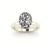 Classic Oval Gallery Engagement Ring