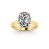 Classic Oval Gallery Engagement Ring