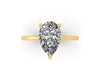 Classic Pear Solitaire Engagement Ring
