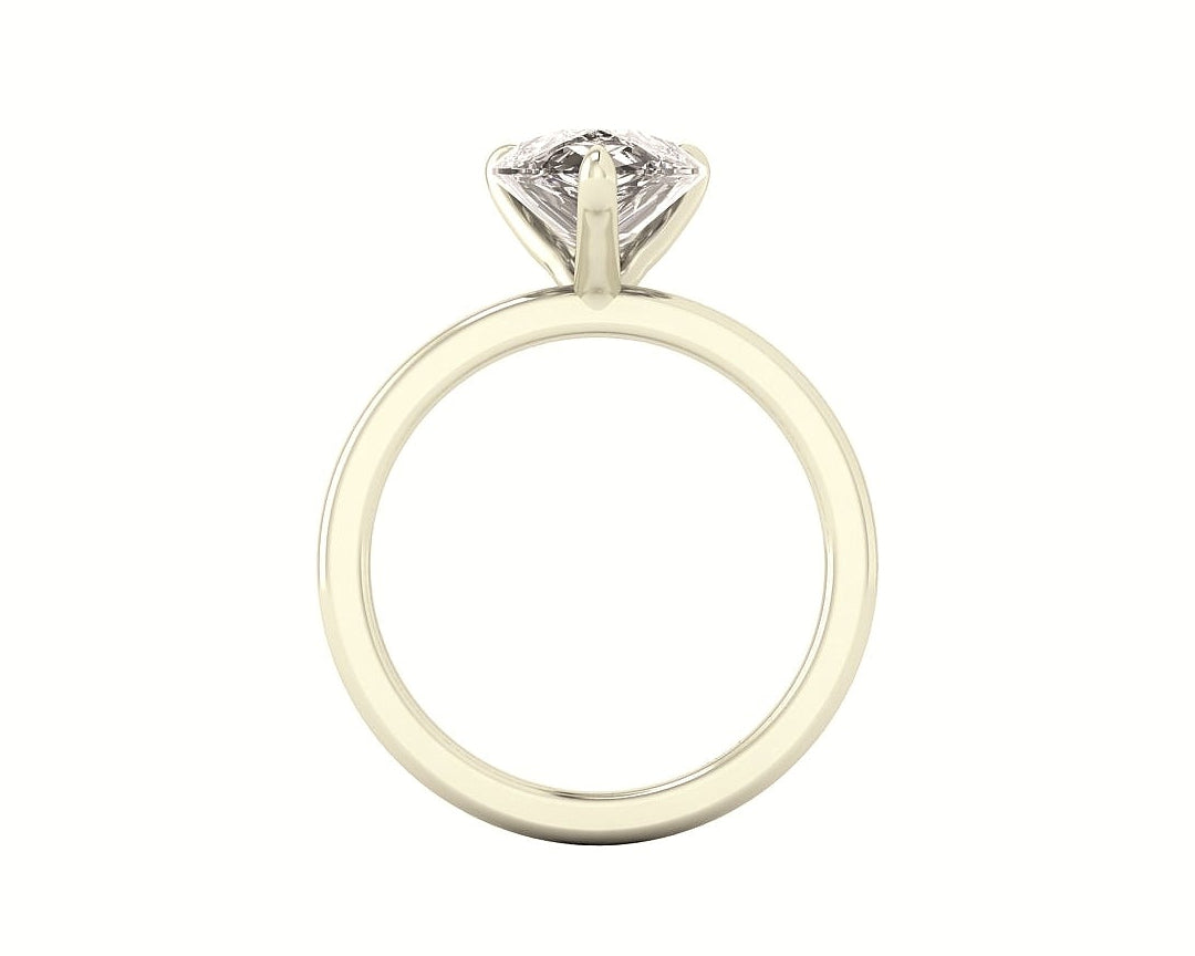 Classic Pear Solitaire Engagement Ring