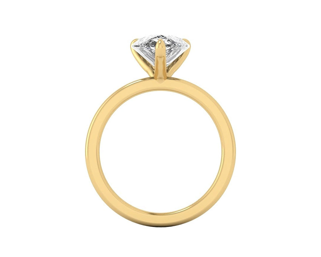 Classic Pear Solitaire Engagement Ring