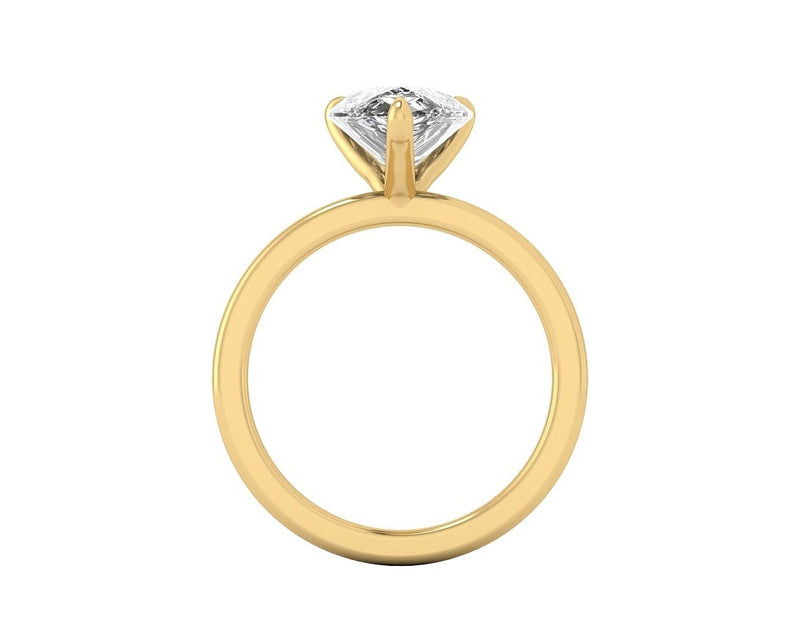 Classic Pear Solitaire Engagement Ring
