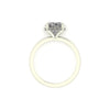 Classic Oval Gallery Engagement Ring