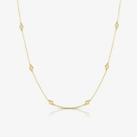 Diamond by the Yard Necklace – 1.00 ct. Lab-Grown Diamonds in 14k Yellow Gold