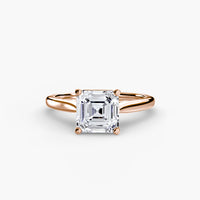 Classic Cathedral Engagement Ring