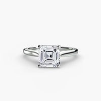 Classic Cathedral Engagement Ring