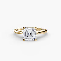 Classic Cathedral Engagement Ring