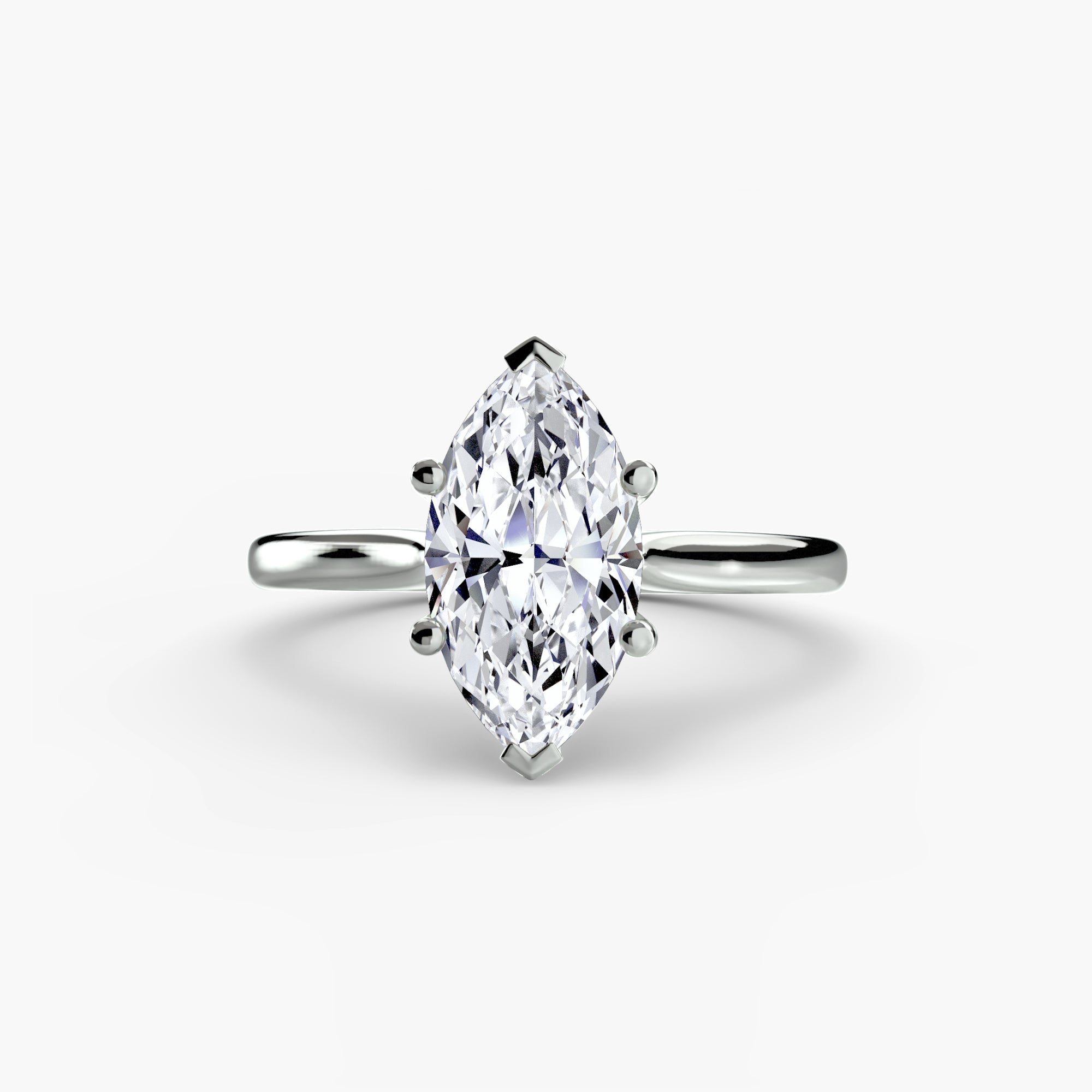 Classic Cathedral Engagement Ring