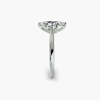 Classic Emerald Cathedral Engagement Ring