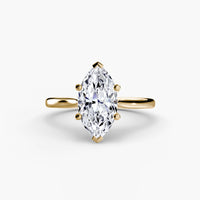 Classic Cathedral Engagement Ring
