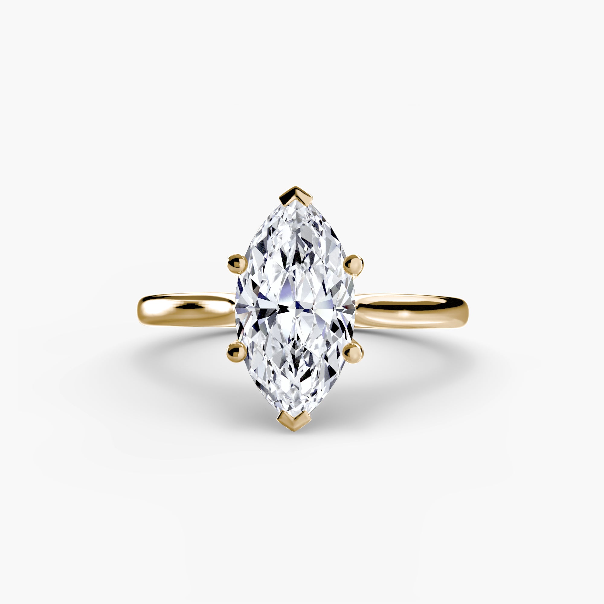 Classic Cathedral Engagement Ring