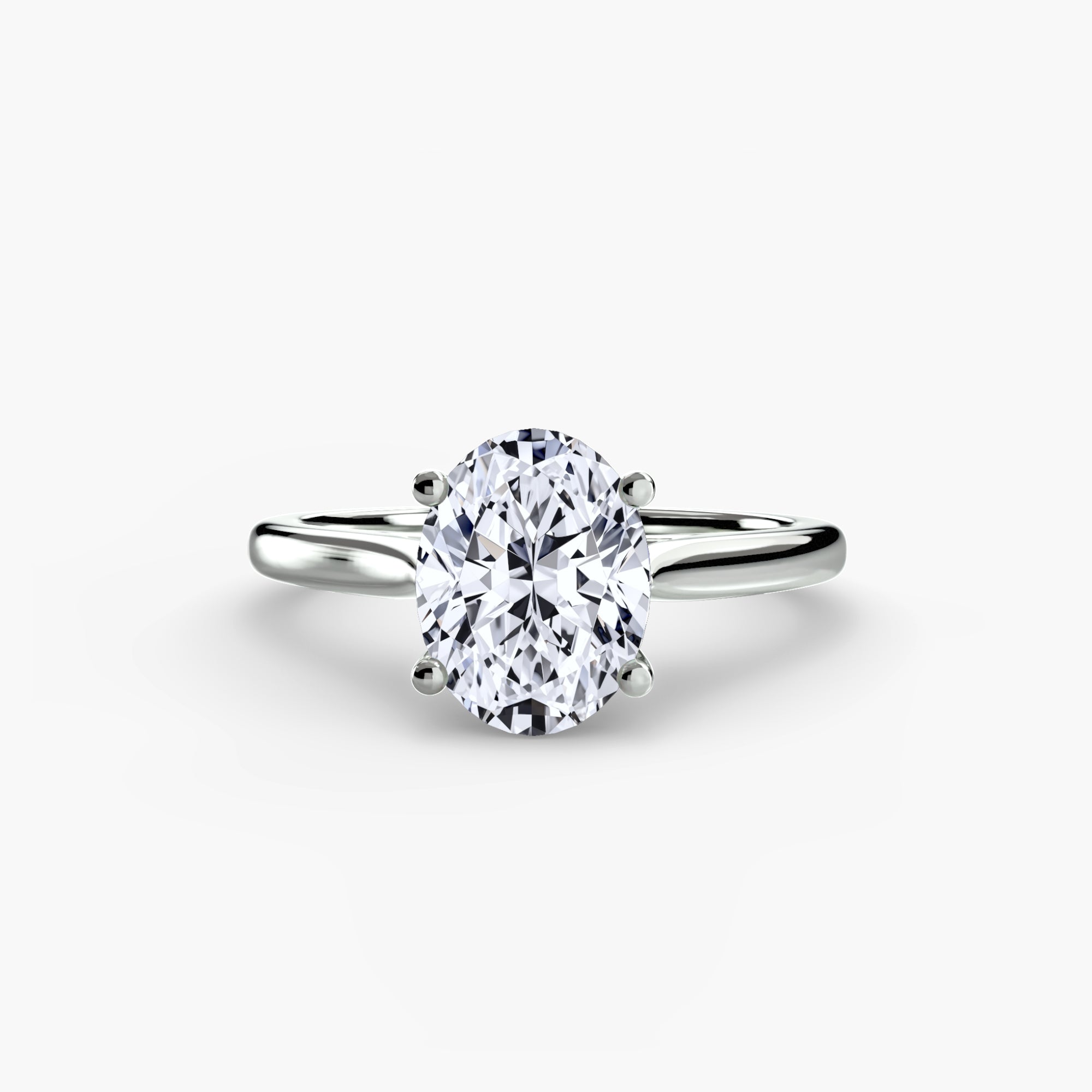 Classic Cathedral Engagement Ring