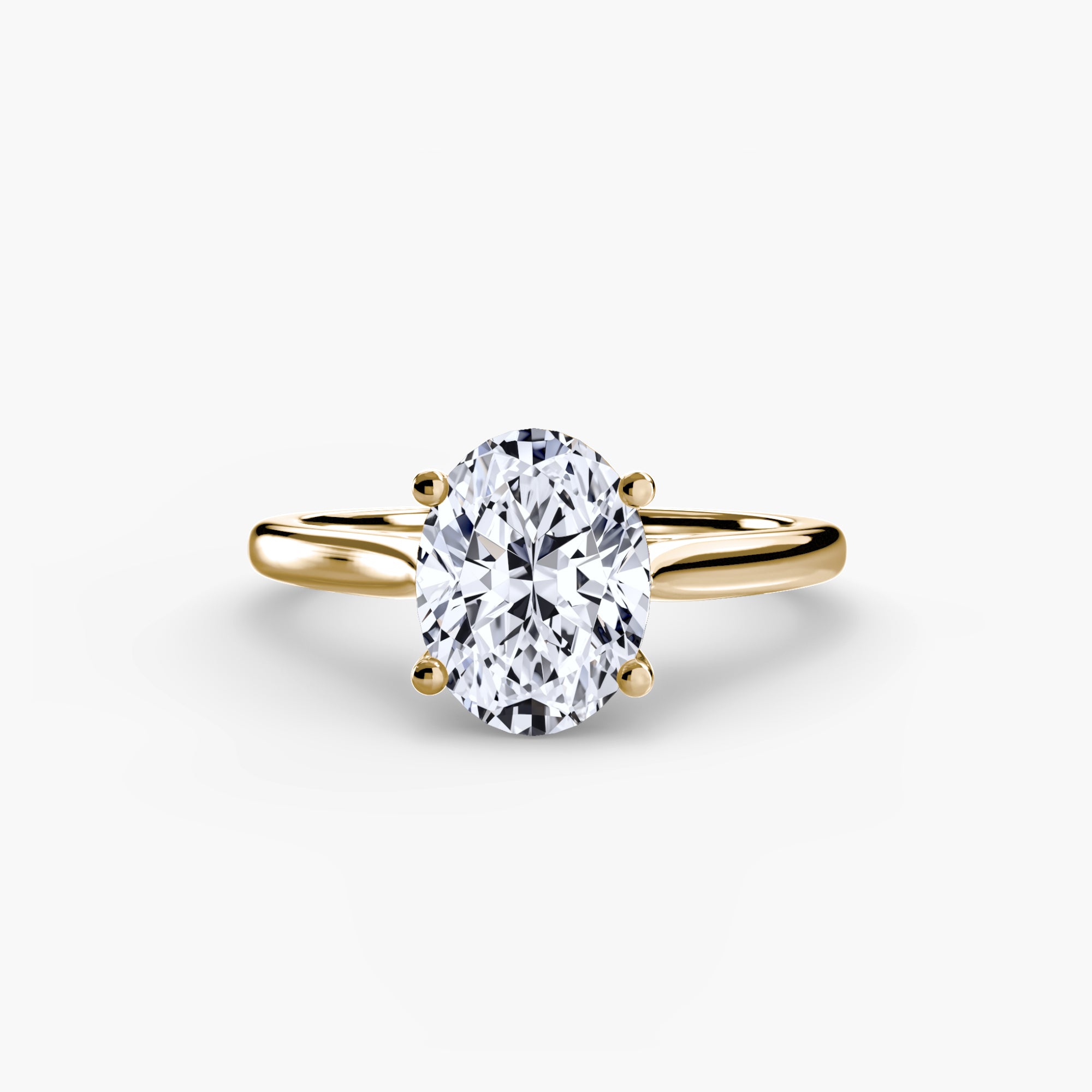 Classic Cathedral Engagement Ring