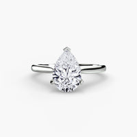 Classic Cathedral Engagement Ring