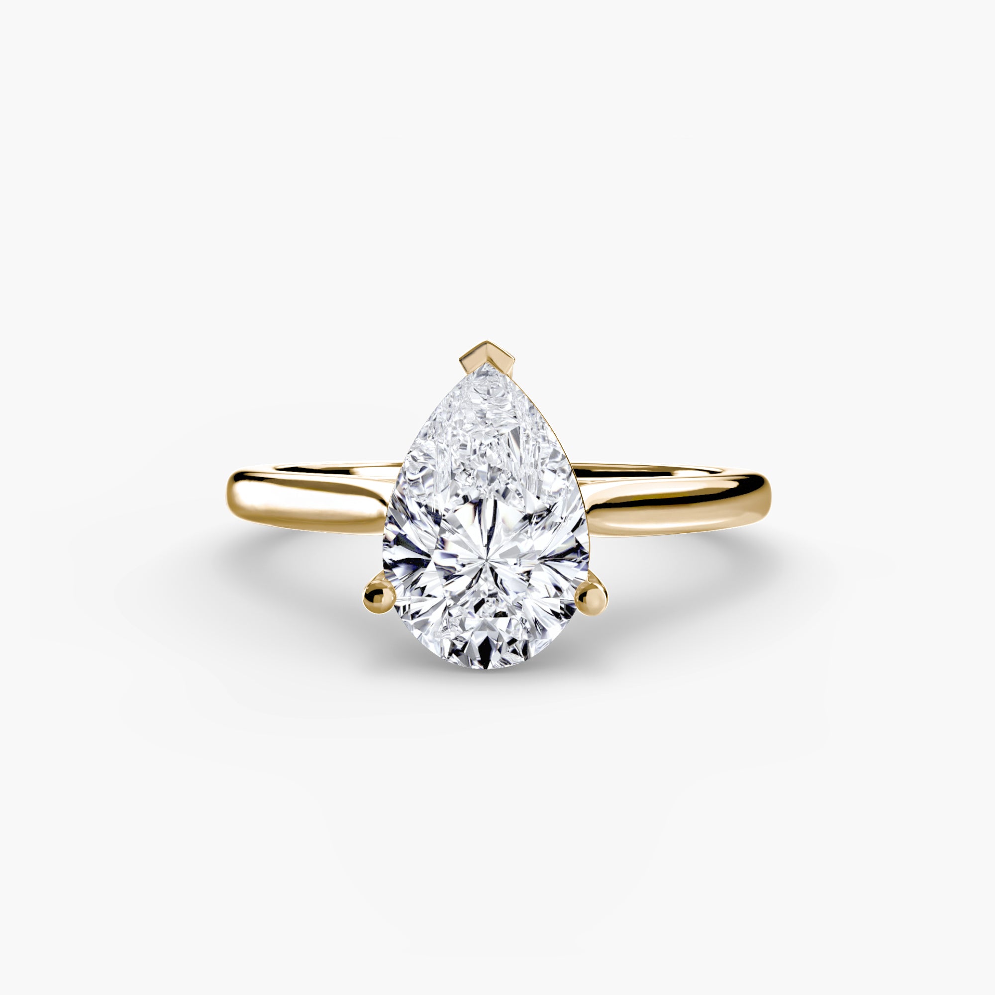 Classic Cathedral Engagement Ring