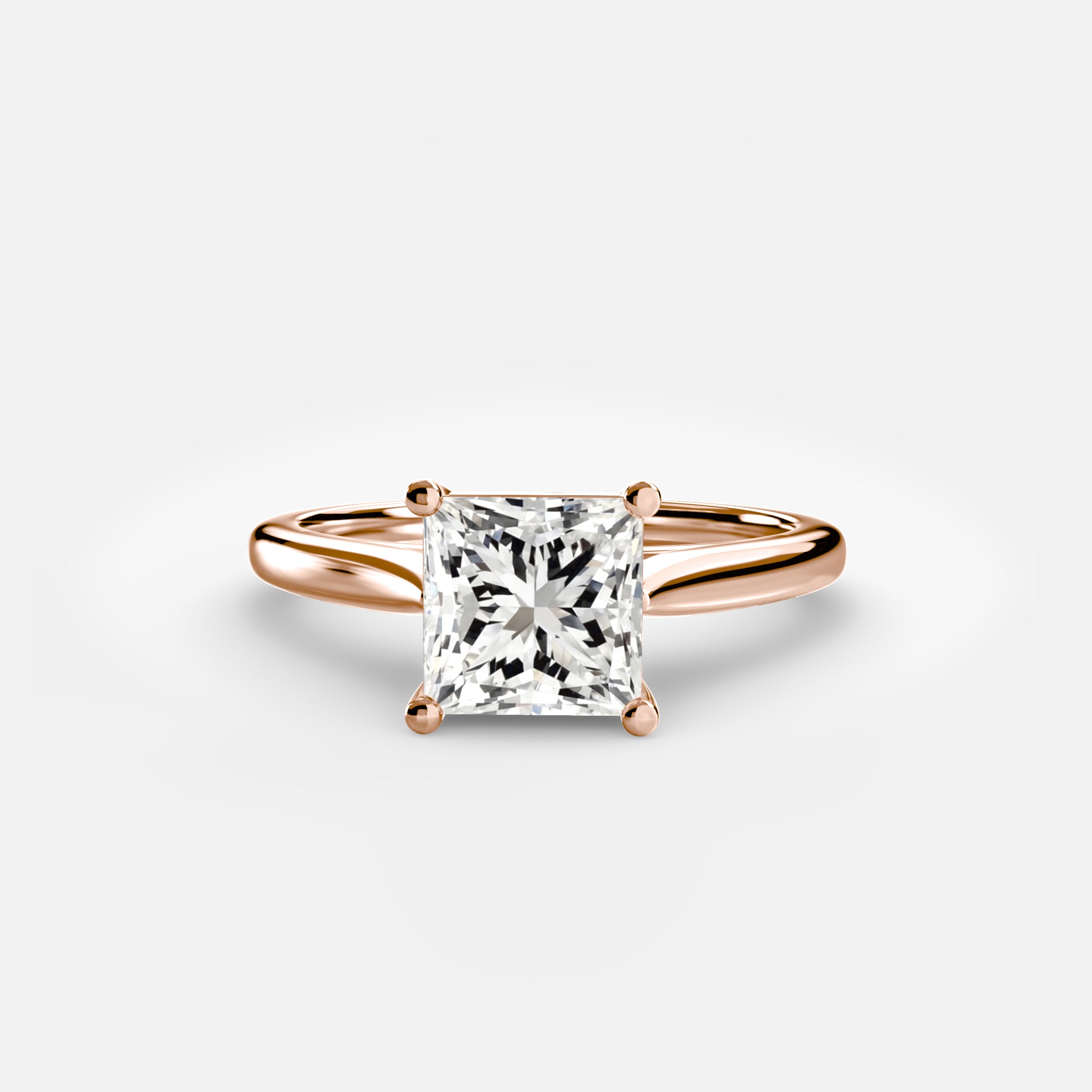 Classic Cathedral Engagement Ring