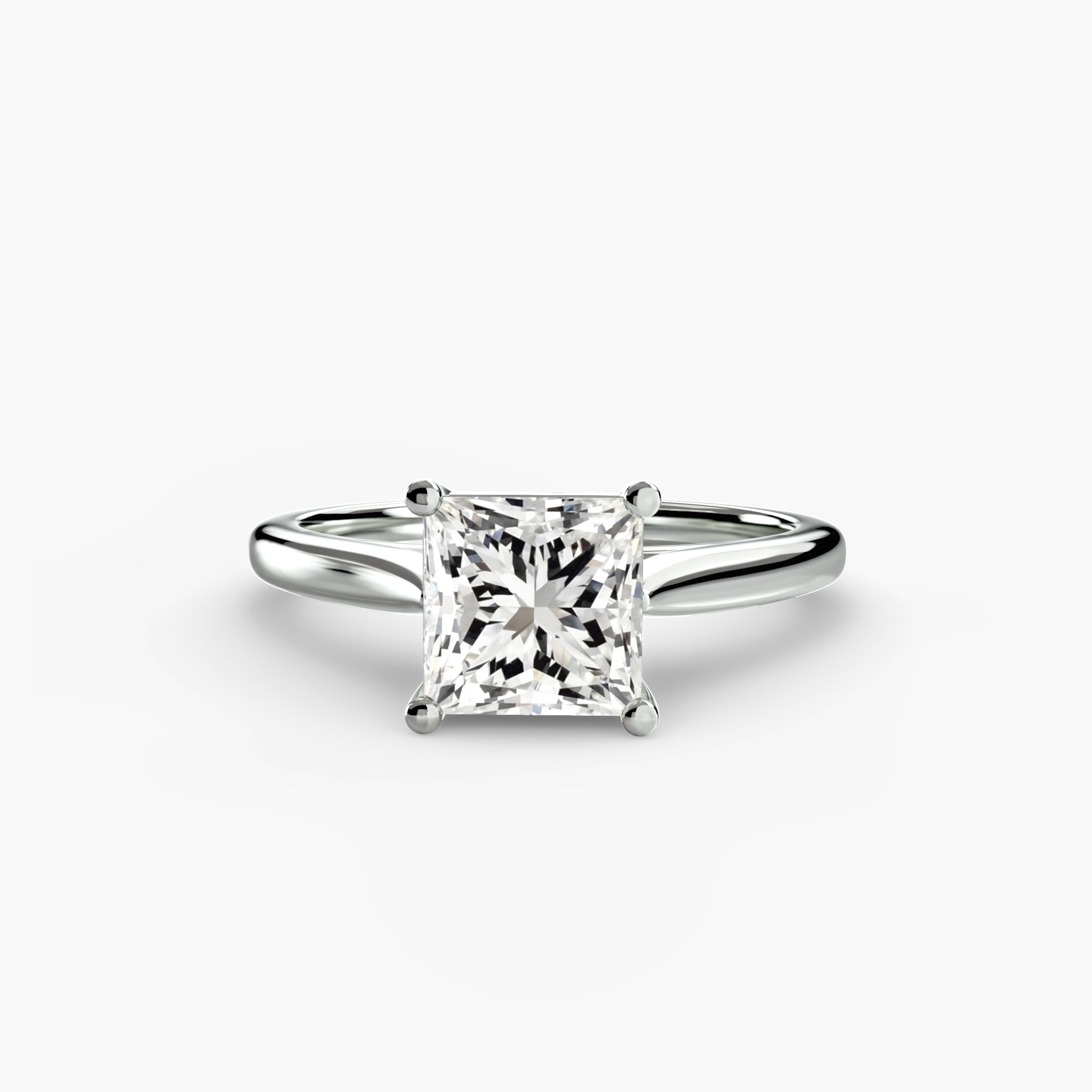 Classic Cathedral Engagement Ring