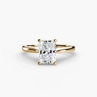 Classic Cathedral Engagement Ring