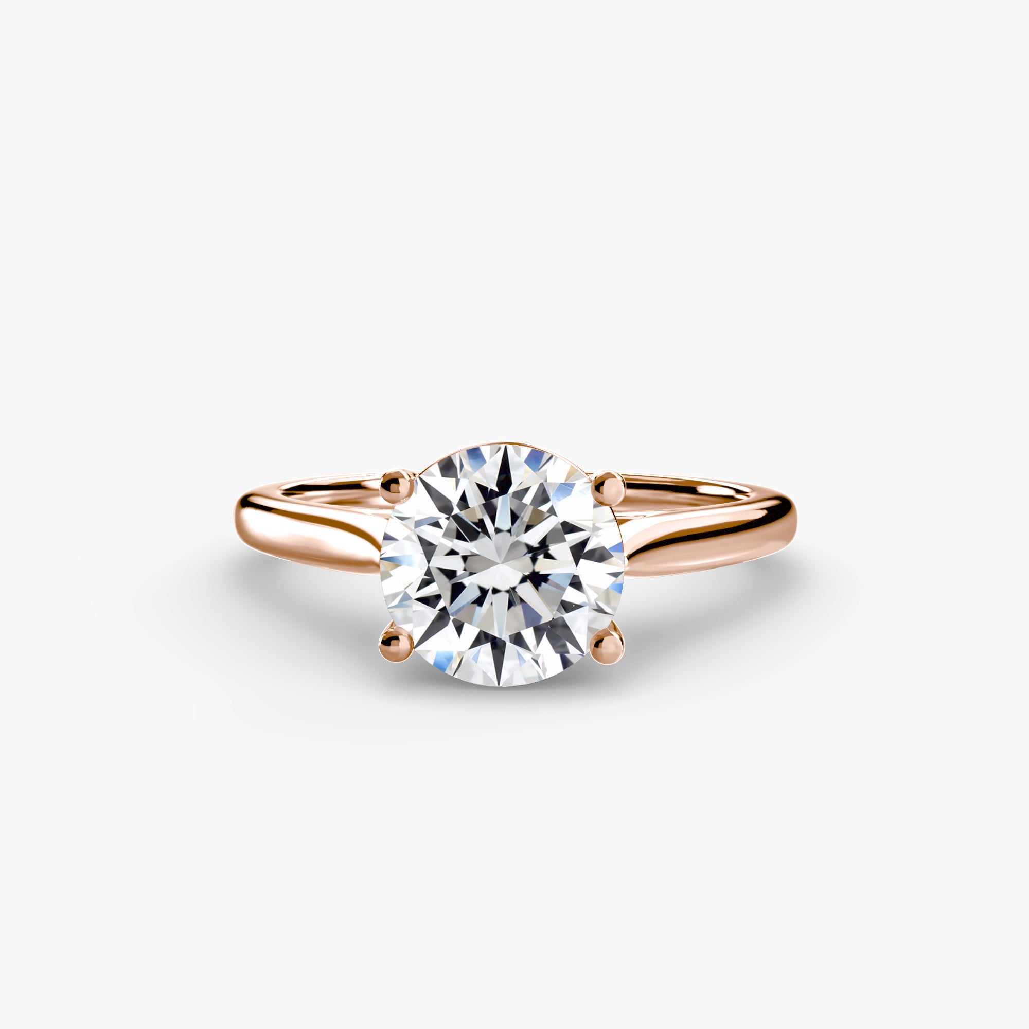 Classic Cathedral Engagement Ring