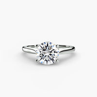 Classic Cathedral Engagement Ring