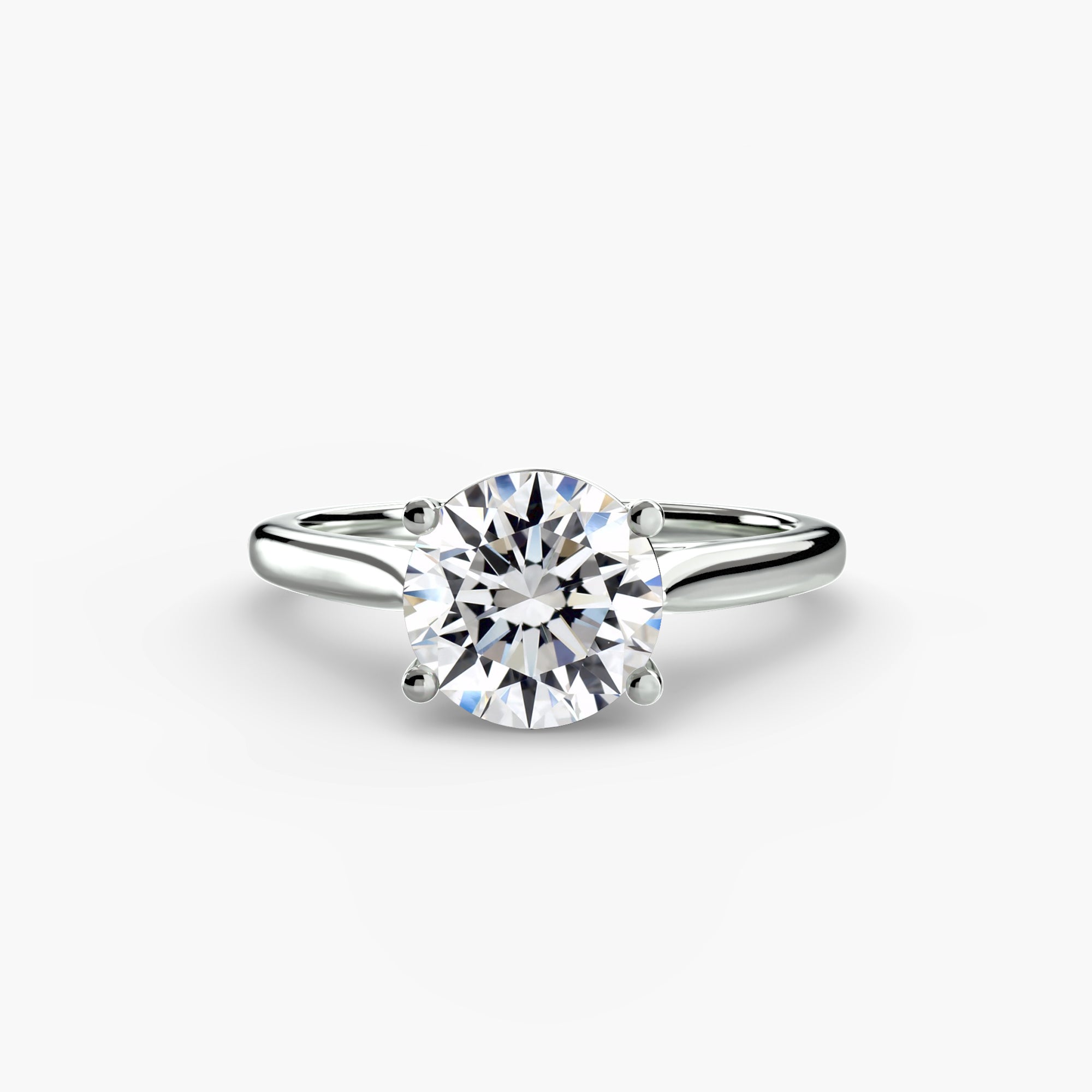 Classic Cathedral Engagement Ring