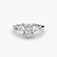 Three Stone Tapered Baguette Ring