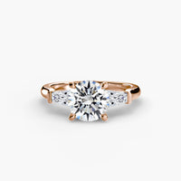Three Stone Tapered Baguette Ring