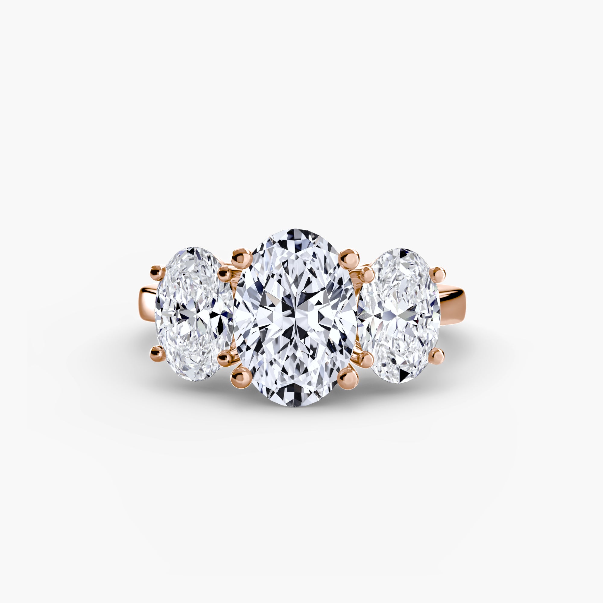 Trilogy Oval Solitaire Ring