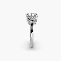 Trilogy Oval Solitaire Ring