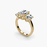 Trilogy Oval Solitaire Ring