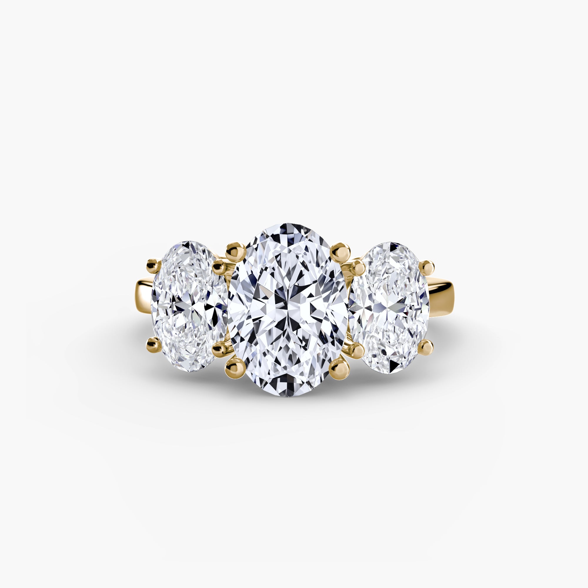 Trilogy Oval Solitaire Ring