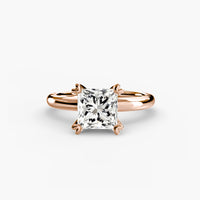 Heart Prong Solitaire Engagement Ring